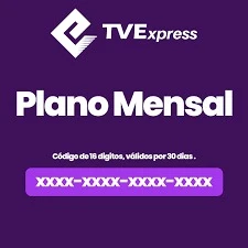 Recarga Mensal Tv Express 30 Dias App - Gift Cards