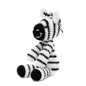 Zebra em Amigurumi - Artesanato e Personalizados