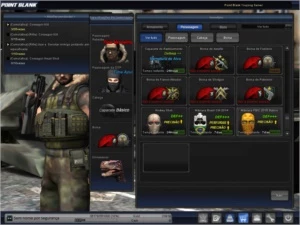 Point Blank: Conta Tenente Coronel 1/ Todas as boinas. PB