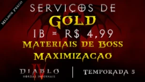 Diablo 4 - Temporada 5 - Gold, Materiais e Maximização - Blizzard