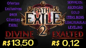 *path of exile 2 - poe 2 - divine/exalted/chaos - softcore*