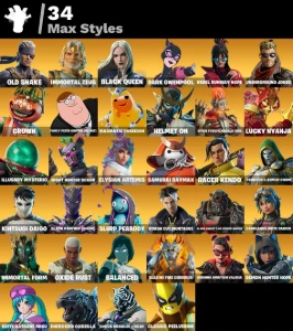 Conta Fortnite | 182 Skins | Chun-Li | Melhor Entrega