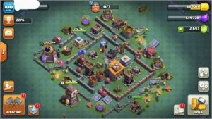 CONTA CV10 CLASH OF CLANS + 2693 GEMAS