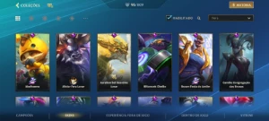 WILD RIFT - 96 Skins, 9 lendarias, nivel 165, Esmeralda 3... - League of Legends: Wild Rift LOL WR