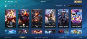 WILD RIFT - 96 Skins, 9 lendarias, nivel 165, Esmeralda 3... - League of Legends: Wild Rift LOL WR