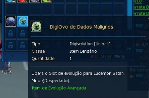 Pack Item do LucemonShin (Sss+) + GEHENA - LADMO Omegamon - Digimon Masters Online