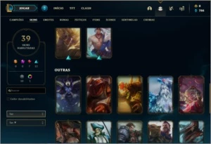 Conta Platina 4 - League of Legends LOL