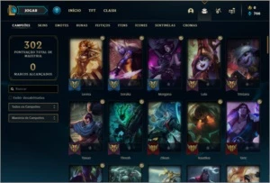 Conta Platina 4 - League of Legends LOL