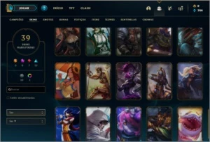 Conta Platina 4 - League of Legends LOL
