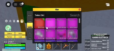 Conta blox friits Ice permanente+ gás, Control e dough no in - Roblox