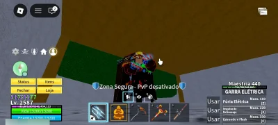 Conta blox friits Ice permanente+ gás, Control e dough no in - Roblox