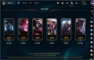 conta lvl 231 gold 3 - League of Legends LOL