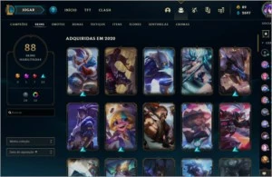 conta lvl 231 gold 3 - League of Legends LOL