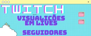 Twitch Viewers Visualizações 1 hora com 10 pessoas - Social Media