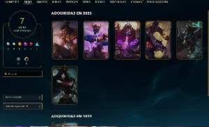 Conta Diamante 2 Lol (Upada A Mão) - League of Legends