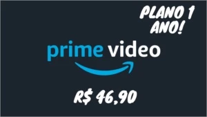Prime Video 1 Ano - Conta só sua! Suporte 24h - Assinaturas e Premium