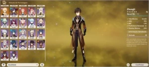 end game account - AR57 - 32 chars - Genshin Impact