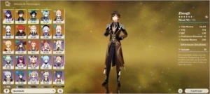 end game account - AR57 - 32 chars - Genshin Impact