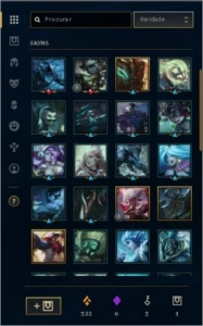 conta lol diamante 3 80 pdl skins épicas - League of Legends