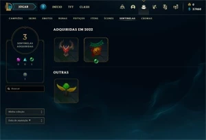Conta OURO 4 - Smurf LOL (league of legends) ELOMOON