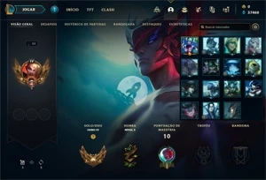 Conta OURO 4 - Smurf LOL (league of legends) ELOMOON