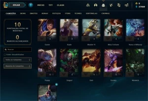 Conta OURO 4 - Smurf LOL (league of legends) ELOMOON