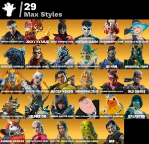 Conta Fortinite | 61 skins | Vegeta | Melhor Entrega - Fortnite
