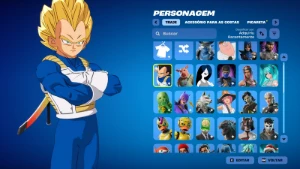 Conta Fortinite | 61 skins | Vegeta | Melhor Entrega - Fortnite