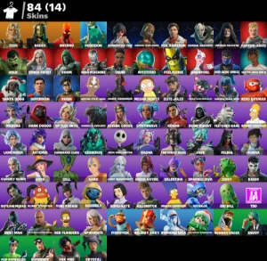 Conta Fortnite | 84 Skins | Hulk | AAng | Supermen