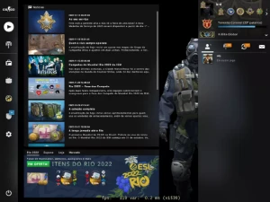conta lvl 20, global. faceit 7 + fifa 23 - Rocket League