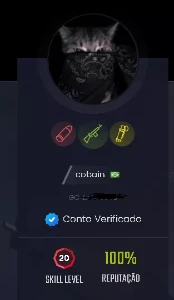 conta lvl 20, global. faceit 7 + fifa 23 - Rocket League