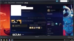 conta steam c/csgo prime/dayz/scum entre outros...