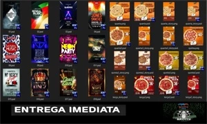Pack + 500mil Artes Para Redes Sociais - Photoshop - Serviços Digitais