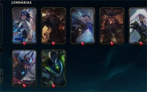 CONTA LOL MTS SKINS BOAS WINRATE BOA BARATA DMS P SAIR AGORA - League of Legends