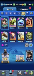 Conta Clash Royale