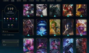 Conta Lol Full Acesso I 119 Skins I  I Mono Nocturne - League of Legends