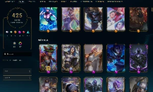 Conta League Of Legends - Sem Elo Atual - 425 Skins ++++ LOL