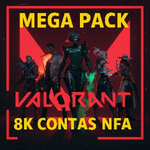 8.000 Contas De Valorant - Mega Pack
