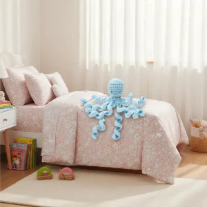 Amigurumi Polvo Azul Artesanal Presente Maternidade Oceano - Artesanato e Personalizados