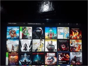 Conta Xbox one com 27 jogos