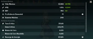  Genshin Impact AR 57 Conta bem investida.