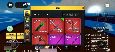 Dragon East Perm + Buddha e Mamute Perm, Yoru V2 +3 Gamepass - Roblox