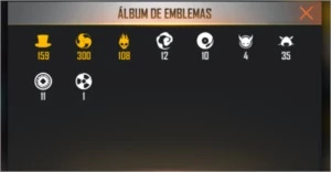 Conta de Free Fire com kit angelical