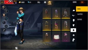 Conta de Free Fire com kit angelical