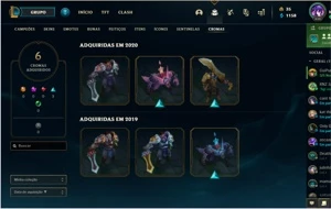 CONTA  LEVEL 638 - League of Legends LOL