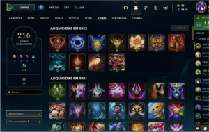CONTA  LEVEL 638 - League of Legends LOL