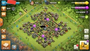 Cv10/cv9/cv9 full DEFESA - Clash of Clans