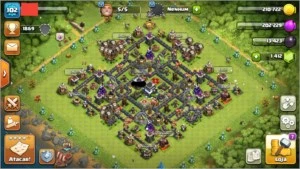 Cv10/cv9/cv9 full DEFESA - Clash of Clans
