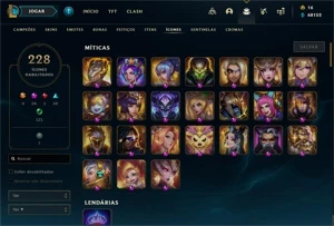 CONTA LOL D1 COM TODAS SKINS PARA VENDER RAPIDO! - League of Legends