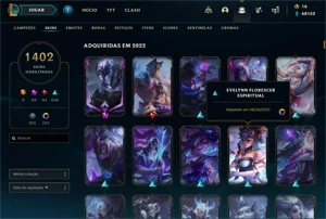 CONTA LOL D1 COM TODAS SKINS PARA VENDER RAPIDO! - League of Legends